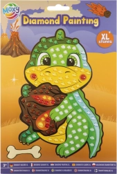 Kreativset Diamantmalerei Drache A5 große XL Steine