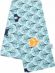 Flanellwindel mit Print New Baby Tiere im Wald