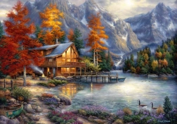 Puzzle Ort zum Nachdenken von Grafika, 1000 Teile