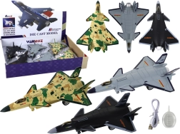 Flugzeugmodell mit Friktionsantrieb und Dampfeffekt, wiederaufladbar, 3 Farben