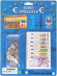 Spielgeld EUR – Banknoten, Münzen und Zahlungskarten MEGA CREATIVE
