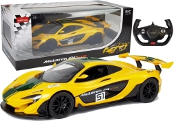 Ferngesteuertes Auto McLaren P1 GTR Rastar 1:14 Gelb