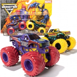 Monster Jam Set mit 2 Monstertrucks 1:64 – The Sentinels und Wolverine