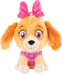 Plüschfigur Skye aus Paw Patrol im Weihnachtspullover, 28 cm