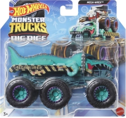 HOT WHEELS MONSTER TRUCKS Big Rigs 6‑rädrige Zugmaschine 1:64 – Zufallsauswahl