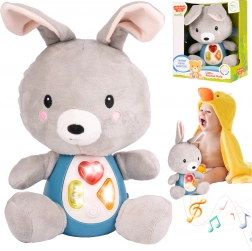 Plüsch-Häschen mit Licht und Sound
