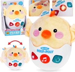 Musikalisches wippendes Küken mit Melodien, Licht und Geräuschen