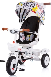 Chipolino Dreirad mit Verdeck Futuro 2-in-1 Graffiti