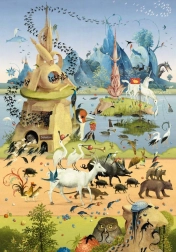 Puzzle HEYE Ausflug – Hieronymus Bosch, 500 Teile