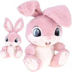 Plüschhase Malinka 40 cm – rosa Schmusefreund mit biegsamen Ohren