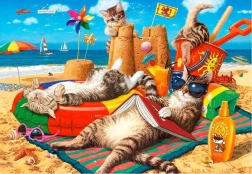 Puzzle Sommer Vibrationen 1000 Teile