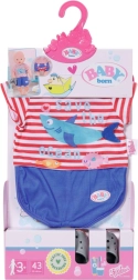 BABY born Pyjama und Schühchen für Puppe 43 cm