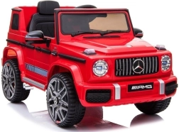 Rotes elektrisches Kinderauto Mercedes G63 AMG