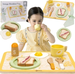 Klassisches Holz-Frühstücksset Classic World