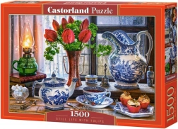 Puzzle 1500 Teile Stillleben mit Tulpen