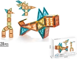 Magnetisches Bauset mit 28 Teilen