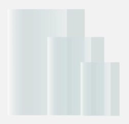 Heftumschlag A6 aus klarem PP, glänzend – Packung mit 10 Stück