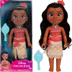 Disney Prinzessin Vaiana (Moana) große Puppe 35 cm mit Haarbürste