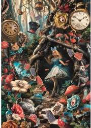 Clementoni Puzzle Nächster Tag in Wonderland 1000 Teile