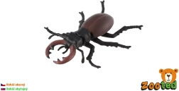 Kunststofffigur des Hirschkäfers, 8 cm