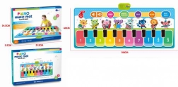 Musikspielmatte für Kinder mit bunten Tasten