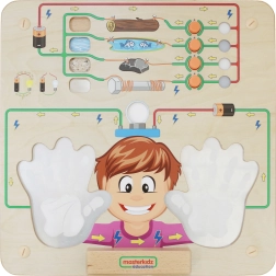 Masterkidz Tafel für Experimente mit Leitfähigkeit