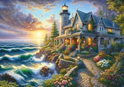 Puzzle Küstensymphonie 500 Teile