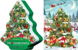 EUROGRAPHICS Puzzle Weihnachtsbaum in Metallbox mit 550 Teilen