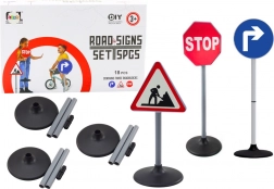 76 cm große Verkehrsschilder Lernset 3 Stk.