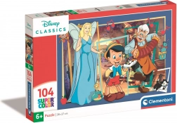 Puzzle CLEMENTONI Disney Pinocchio 104 Teile