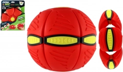 Disk-Ball 2-in-1 aus Kunststoff, rot, 22 cm