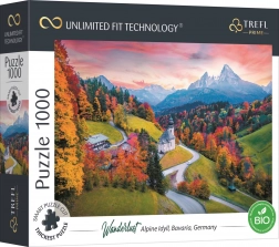 Puzzle TREFL UFT Wanderlust: Am Fuße der Alpen, 1000 Teile