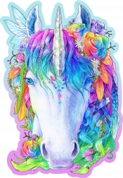 Holzpuzzle Stilvoller Einhorn 150 Teile WOODEN CITY