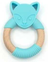 Silikon-Beißring Blauer Wolf Nature Planet