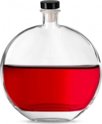 Glasflasche mit Korken 520 ml