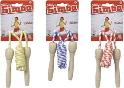 Springseil Simba Be Active mit Holzgriffen 230 cm