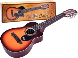 Kindergitarre mit 6 Metall-Saiten – Gelb