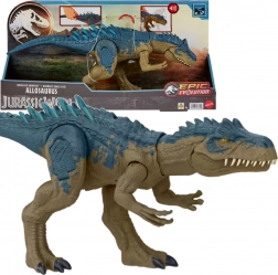 Interaktive Dinosaurierfigur Allosaurus JURASSIC WORLD Epic Evolution 43 cm mit Sound