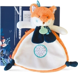 Geschenkset Doudou Tiwipi - Kuschelweicher Plüschfuchs 23 cm