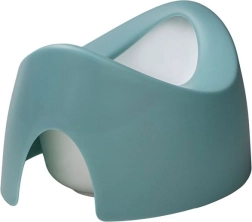 Kinder-Töpfchen Teggi, beidseitig, ergonomisch, mit Ausguss, türkis
