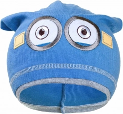 herbstliche Kinder-Mütze New Baby Minion hellblau
