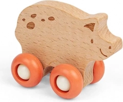 Holzspielzeug auf Rädern - Haustier