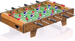Tischfußball aus Holz