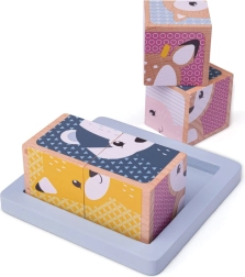 Holzklötze Woodland