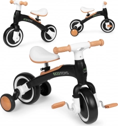 Laufrad mit Pedalen 3in1 schwarz ECOTOYS
