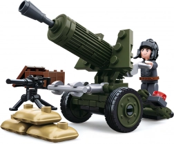 Sluban WWII M38-B0678A 4in1 Panzerabwehrkanone