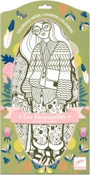 Mode-Malbücher Bowie & Friends von Djeco