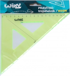 rechtwinkliges Dreieck Neon 16 cm