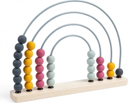Holz-Regenbogen-Rechenrahmen BIGJIGS TOYS