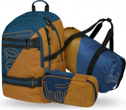 Set BAAGL Skate Duo: Rucksack, Federmäppchen und Sporttasche